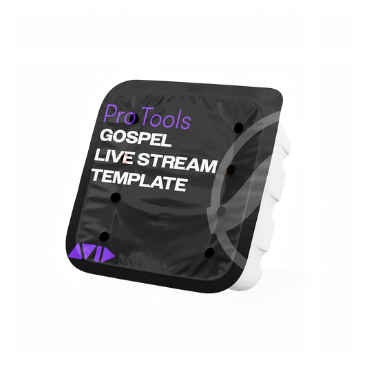 Gospel Live Stream Protools Template